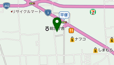 八女消防本部八女消防署の地図画像