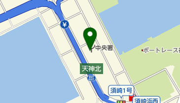 福岡市中央消防署の地図画像