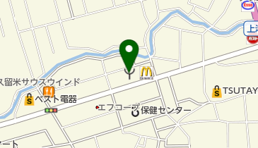 久留米広域消防本部久留米消防署南出張所の地図画像