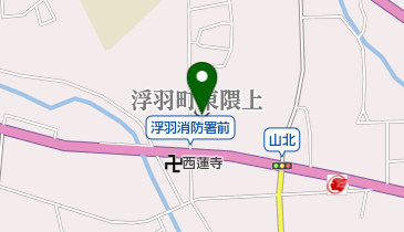 浮羽消防署浮羽出張所の地図画像