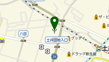 東消防署多々良出張所の地図画像