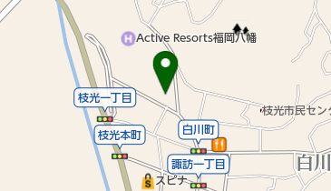 八幡東消防署枝光出張所の地図画像