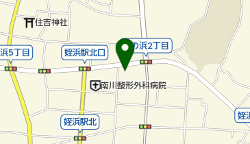 西消防署姪浜出張所の地図画像