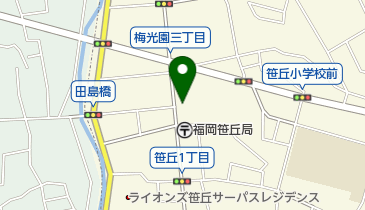 中央消防署笹丘出張所の地図画像