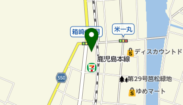 東消防署箱崎出張所の地図画像