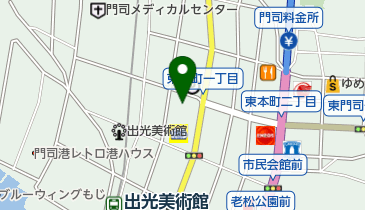 門司消防署老松分署の地図画像