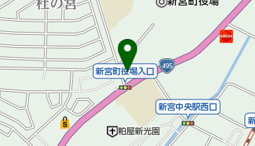 粕屋北部消防署新宮分署の地図画像