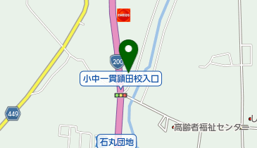 飯塚消防署頴田派出所の地図画像