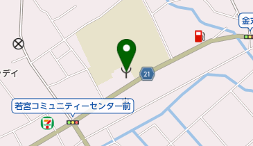 宮田消防署若宮出張所の地図画像