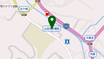 飯塚消防署嘉麻分署山田出張所の地図画像