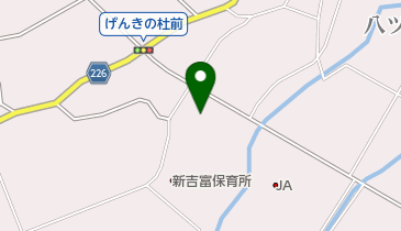 上毛町げんきの杜の地図画像