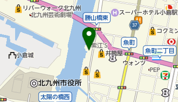 北九州市立水環境館の地図画像