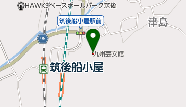 筑後広域公園芸術文化交流施設の地図画像