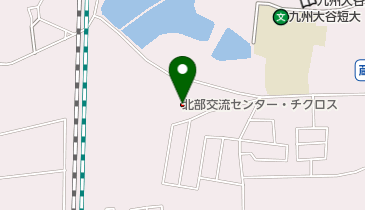 筑後市北部交流センター・チクロスの地図画像