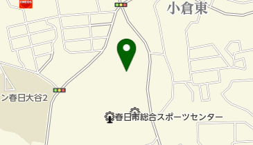 春日市民図書館の地図画像