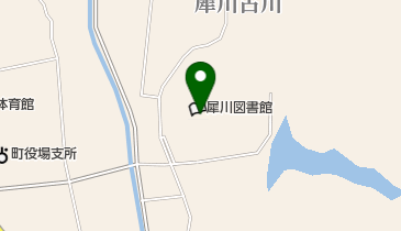 みやこ町犀川図書館の地図画像