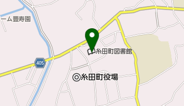 糸田町図書館の地図画像