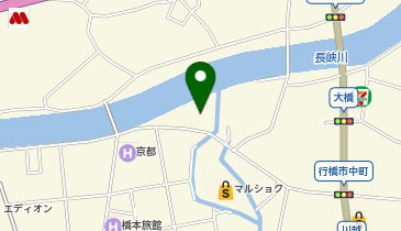 行橋市図書館の地図画像