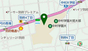 中村学園大学図書館の地図画像