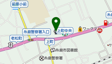 伊都郷土美術館の地図画像