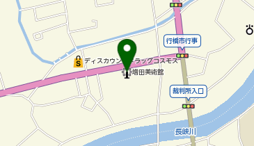 行橋市増田美術館の地図画像