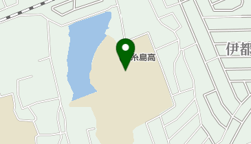 福岡県立糸島高等学校郷土博物館の地図画像