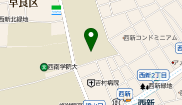西南学院大学博物館の地図画像