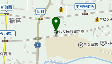 八女民俗資料館の地図画像