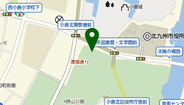 北九州市平和のまちミュージアムの地図画像