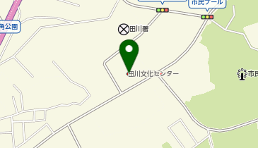 田川青少年文化ホールの地図画像
