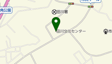 田川文化センターの地図画像