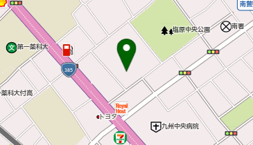 福岡市立南市民センターの地図画像