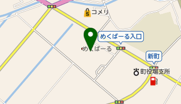 筑前町めくばーる町民ホールの地図画像