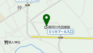 ミリカローデン那珂川の地図画像