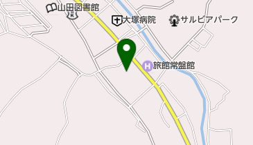 上山田住民ホールの地図画像