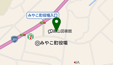 みやこ町総合文化センターサン・グレートみやこの地図画像