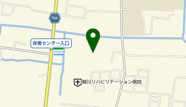 柳川市民文化会館の地図画像