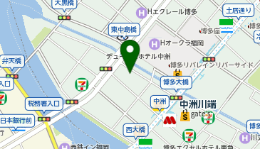 明治安田ホール福岡の地図画像