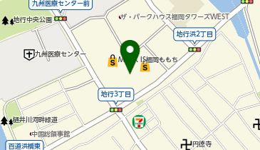 Zepp Fukuokaの地図画像