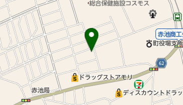 (有)赤池葬祭赤池中央斎場の地図画像