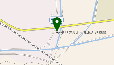 メモリアルホールおんが祭場の地図画像