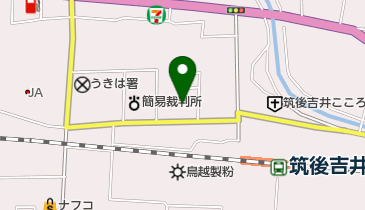 くうきはどこに？ 木下(株)吉井草苑」(うきは市--〒839-1321)の地図/アクセス/地点
