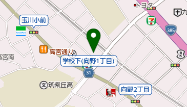 ベルコシティホール福岡大橋の地図画像