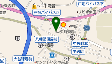 (株)サニーライフ明善社中央町斎場の地図画像