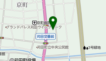 想苅田フューネラルホールの地図画像