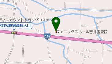 フェニックスホール吉井玉泉院の地図画像