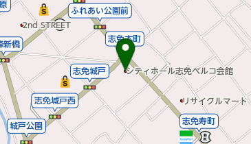 シティホール志免ベルコ会館の地図画像