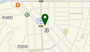 心響若松小石斎場の地図画像