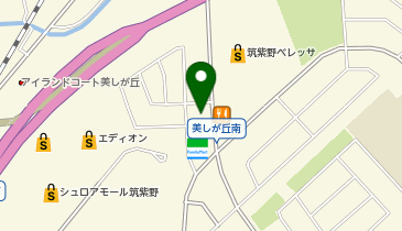 メモリードホール筑紫野美しが丘の地図画像