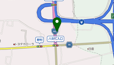 八女インター長浜斎場民生館の地図画像